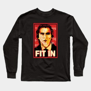 American Psycho Fit In Movie Long Sleeve T-Shirt